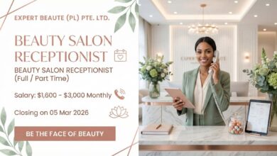 Beauty Salon Receptionist