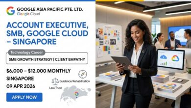 Account Executive, SMB, Google Cloud - Singapore