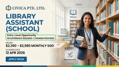 Library Assistant at School (no experience required)