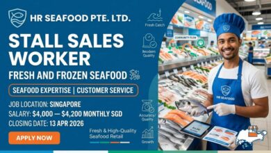 STALL SALES WORKER (Fresh and Frozen Seafood)