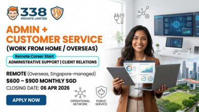 Admin + Customer Service ( Work from Home / Overseas ) - $800 to $900 per month