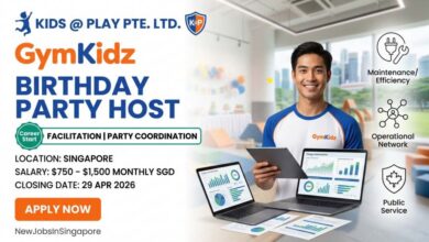 Birthday Party Host – GymKidz (Singapore)